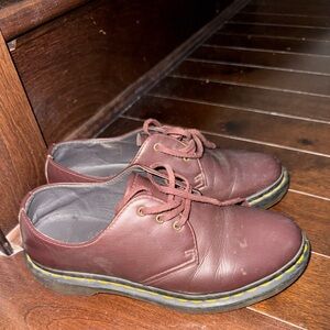 Dr. Martens Shoes 1461 3 Eyelet Smooth Lace-Up Oxford Smooth Leather